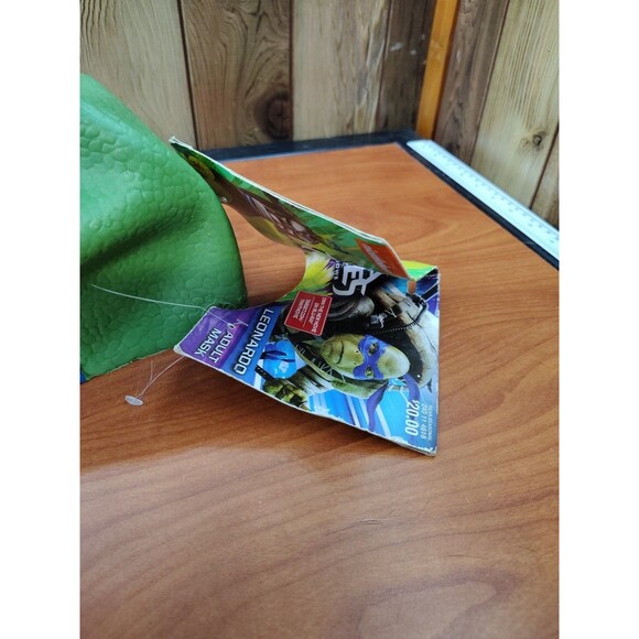 Nickelodeon Teenage Mutant Ninja Turtles Leonardo Rubies Adult Mask Rubber New - Picture 4 of 7